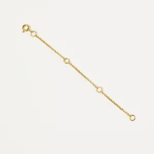 14k Gold Vermeil 3 Extension Chain