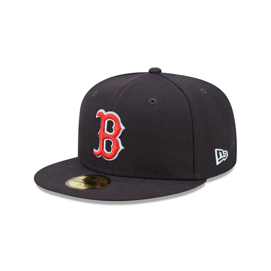 [60243786] Boston Red Sox 07 WS Cloud Under Navy 59FIFTY Mens Fitted Hat