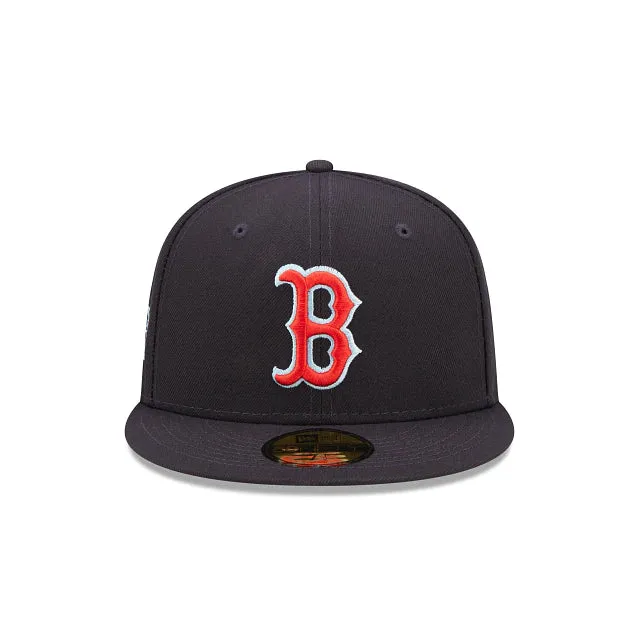 [60243786] Boston Red Sox 07 WS Cloud Under Navy 59FIFTY Mens Fitted Hat