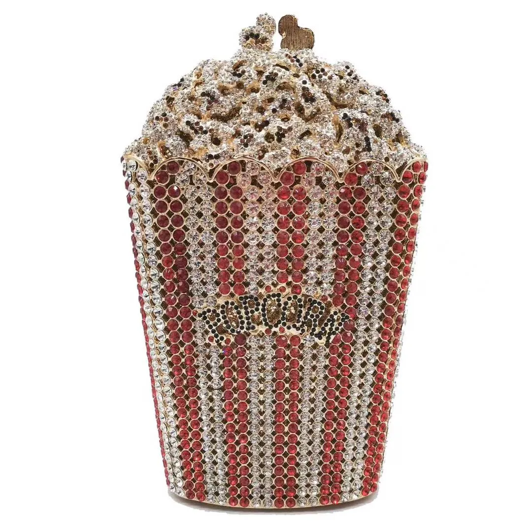 833411 - RED POPCORN PURSE