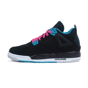 Air Jordan 4 Retro GS 'Black Vivid Pink'