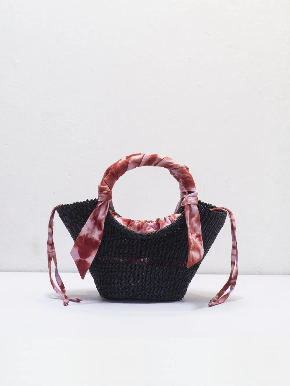 AKETEKETE Woven Butterfly Tote Bag - Small