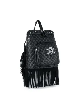 Backpack - Fringed Skull Fashion