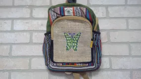 Backpack - Hemp Butterfly