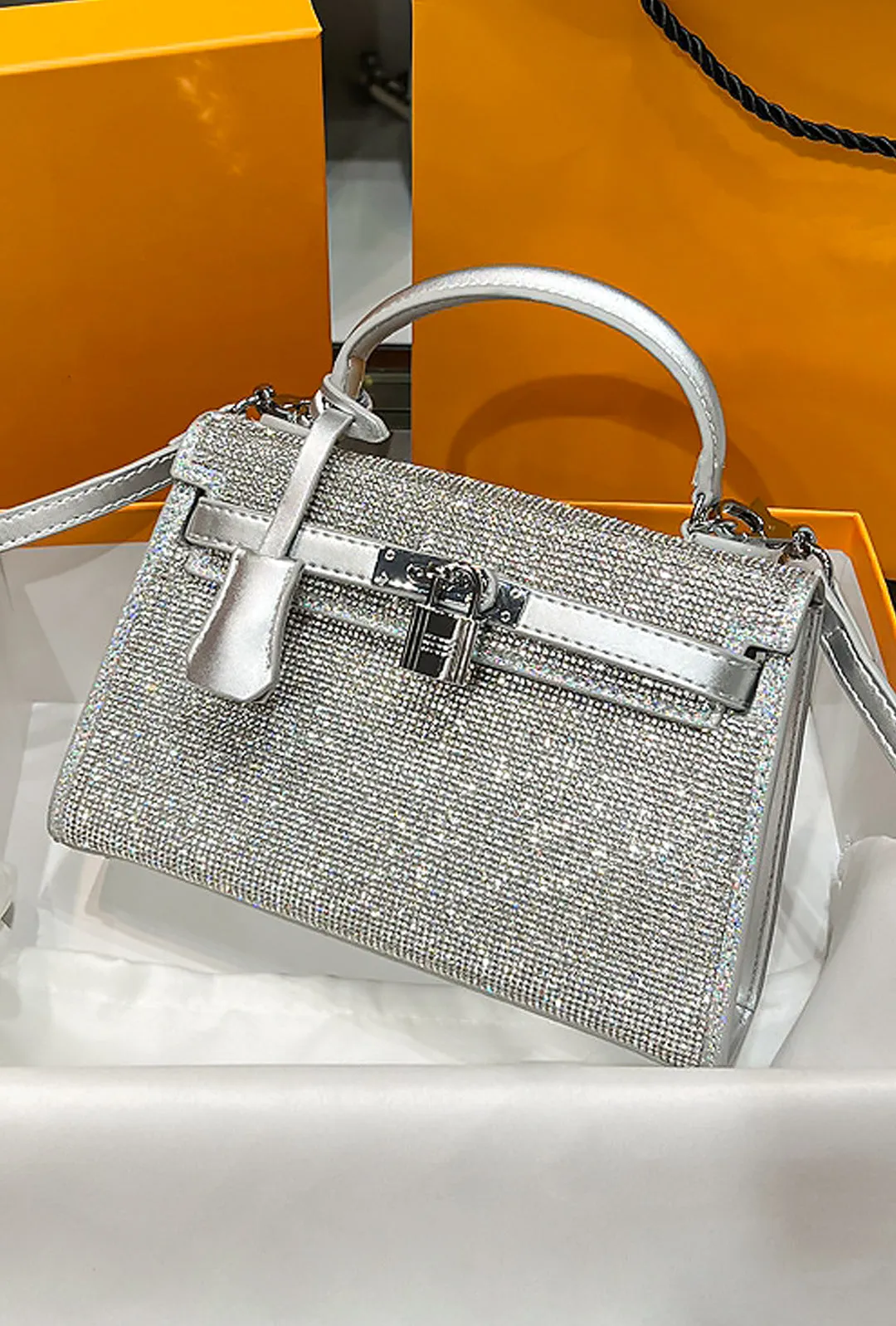 BELLA - SPARKLING KELLY BAG