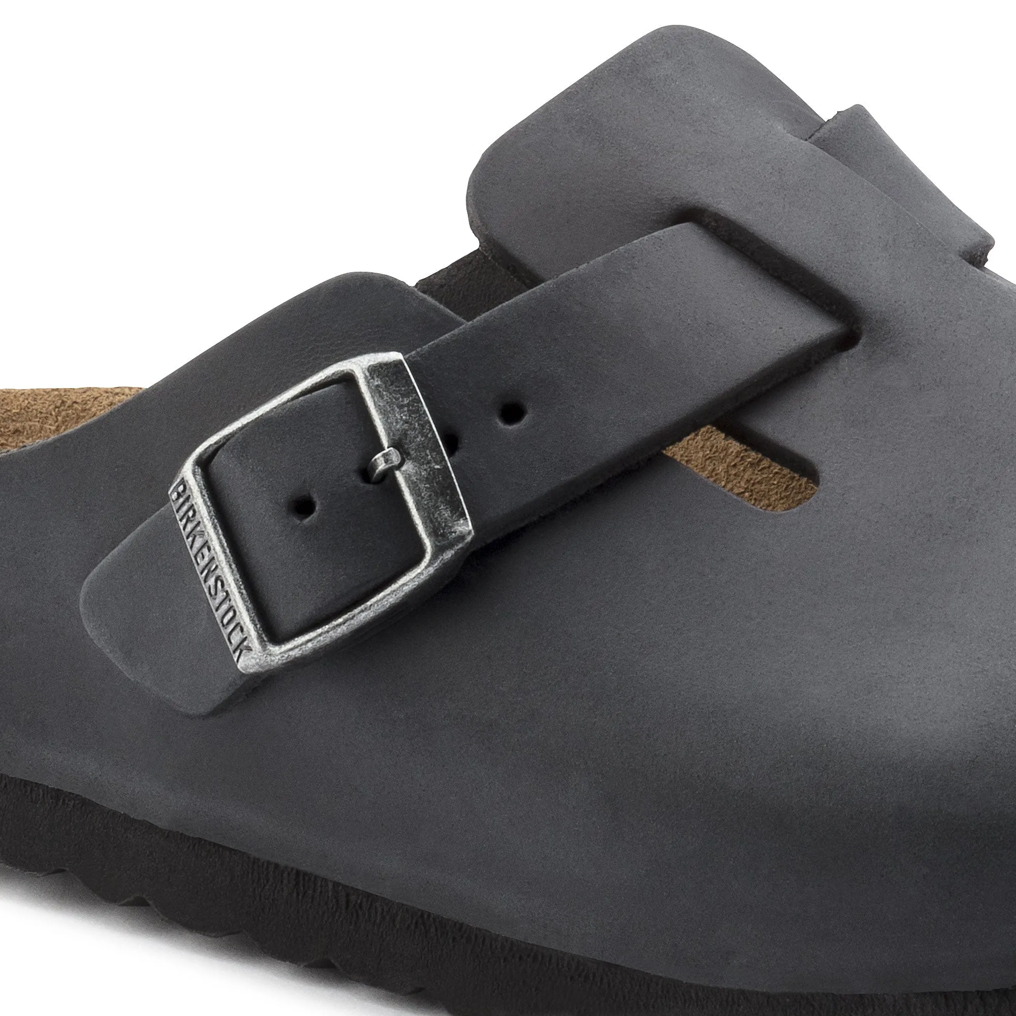 Birkenstock - Boston Oiled Black R 59461