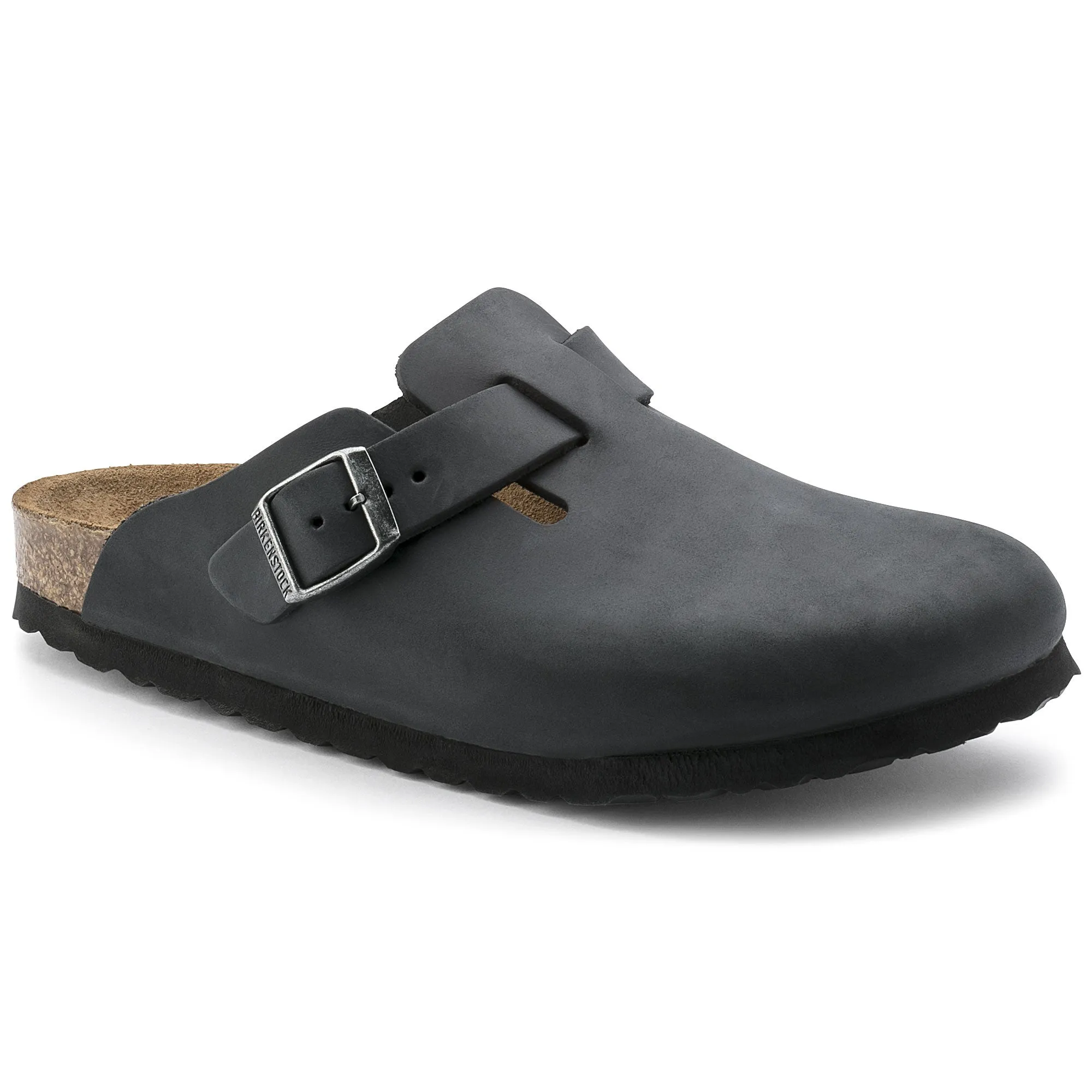 Birkenstock - Boston Oiled Black R 59461