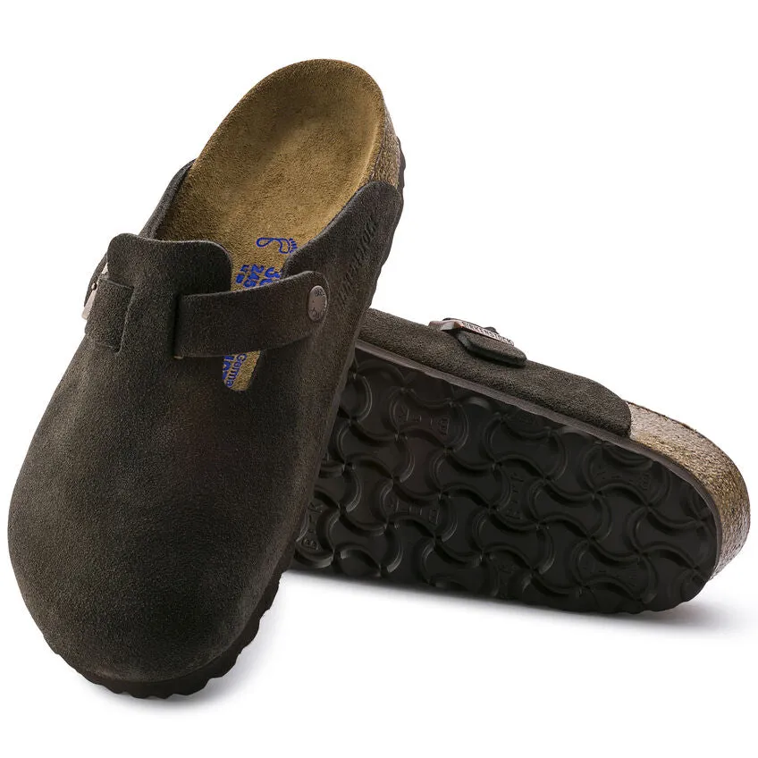 Birkenstock Boston Soft Footbed - Suede