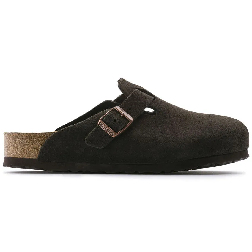 Birkenstock Boston Soft Footbed - Suede