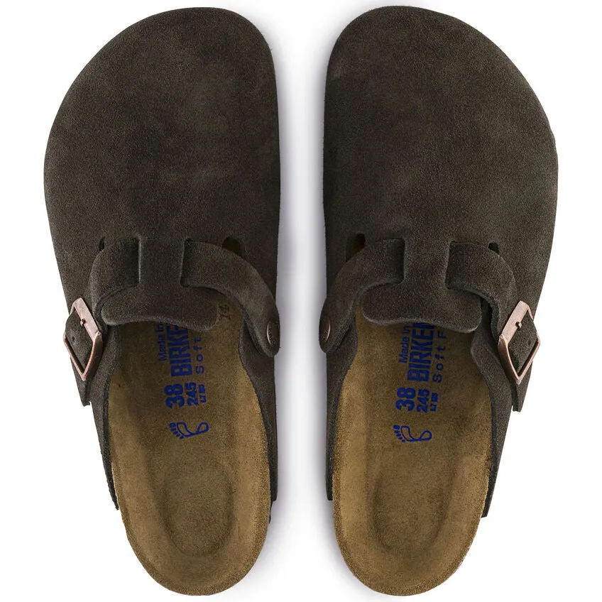 Birkenstock Boston Soft Footbed - Suede