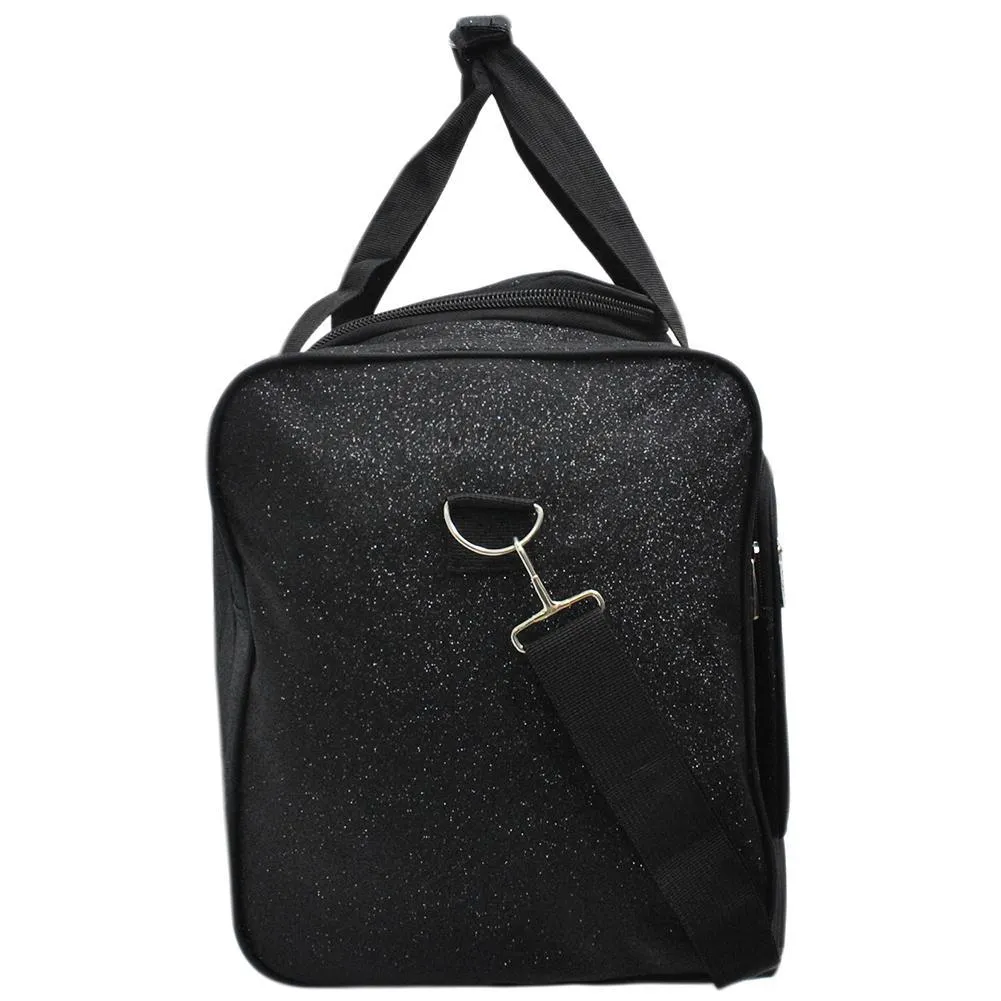 Black Glitter NGIL Canvas 23 Duffle Bag