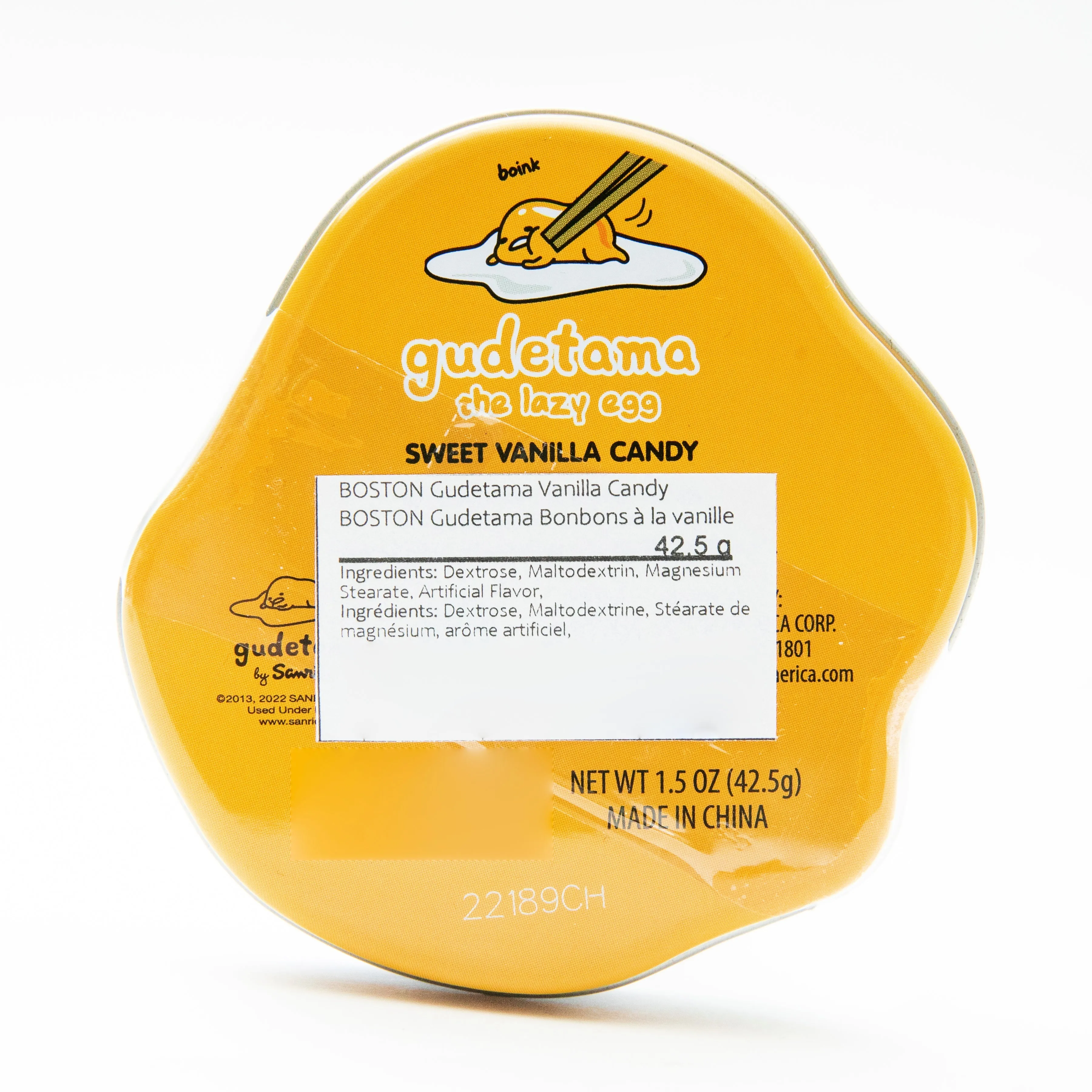 Boston America Gudetama Vanilla Candy