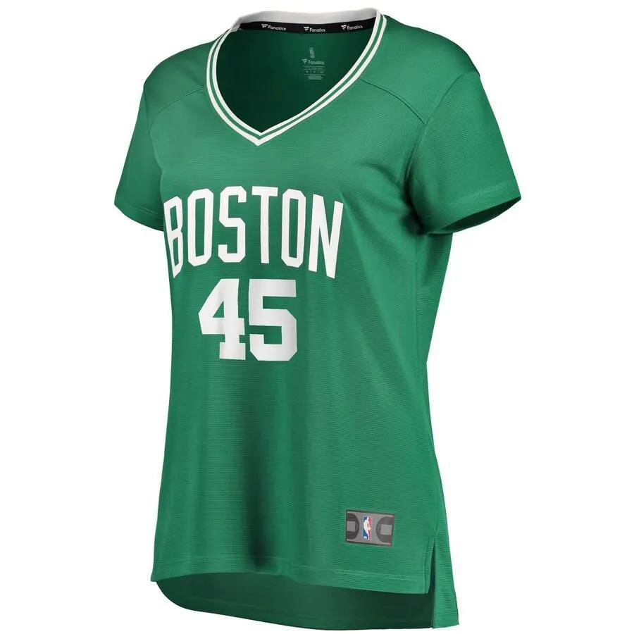 Boston Celtics Romeo Langford Fanatics Branded Replica Fast Break Player Icon Jersey Womens - Black | Ireland I3295V0