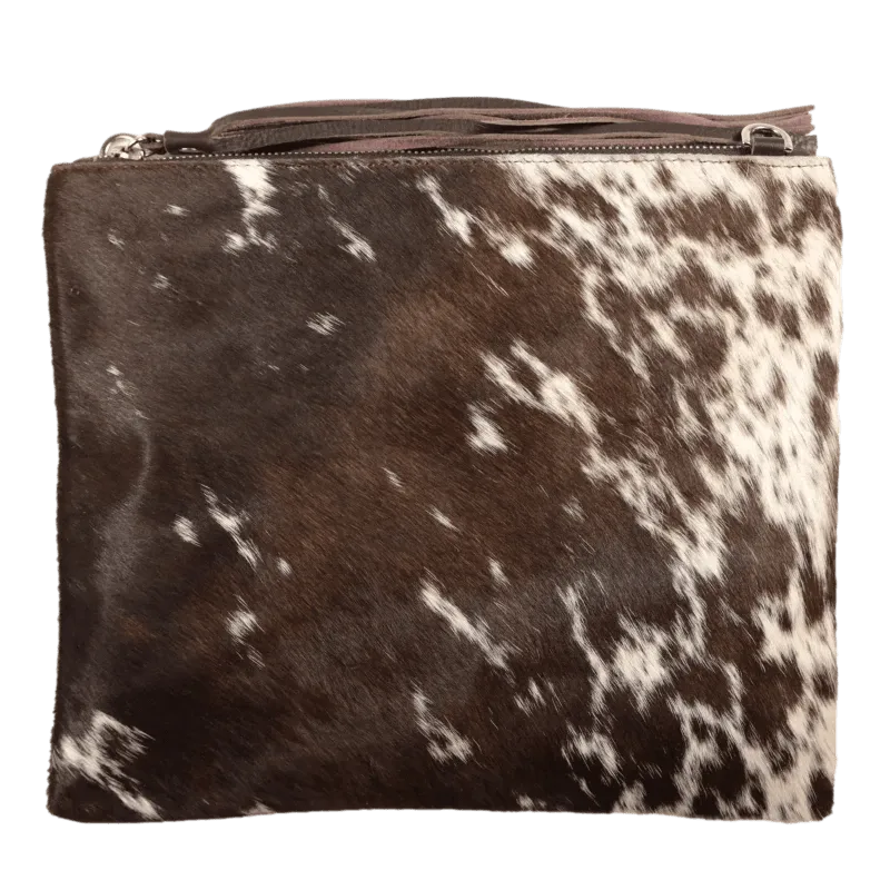 Country Allure Sophia Large Cowhide Clutch