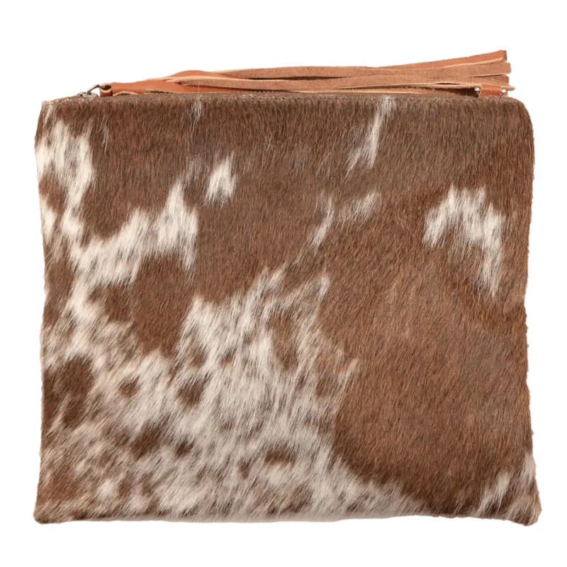 Country Allure Sophia Large Cowhide Clutch