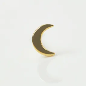 Crescent Moon Single Earring