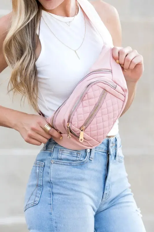 Crossbody Sling Bag Quilted