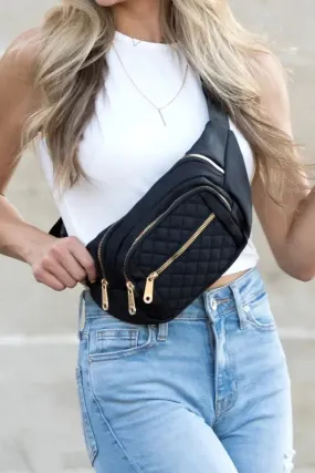 Crossbody Sling Bag Quilted