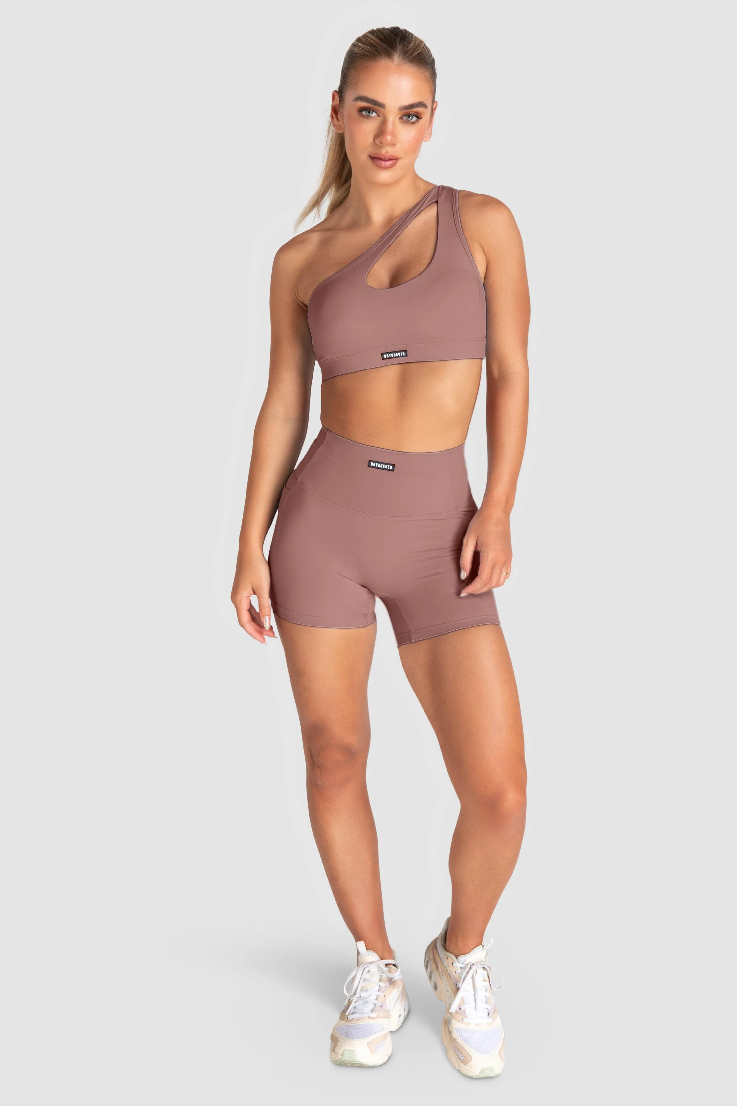 Desire Crop - Mocha Brown