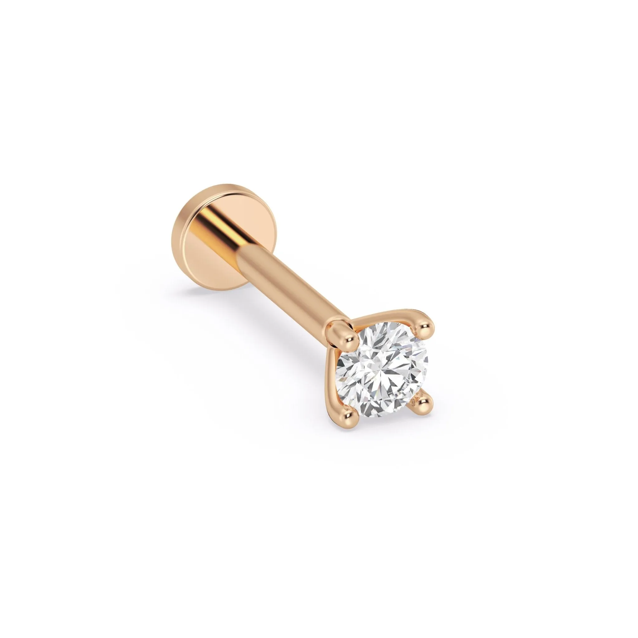 Diamond Flat Back Stud