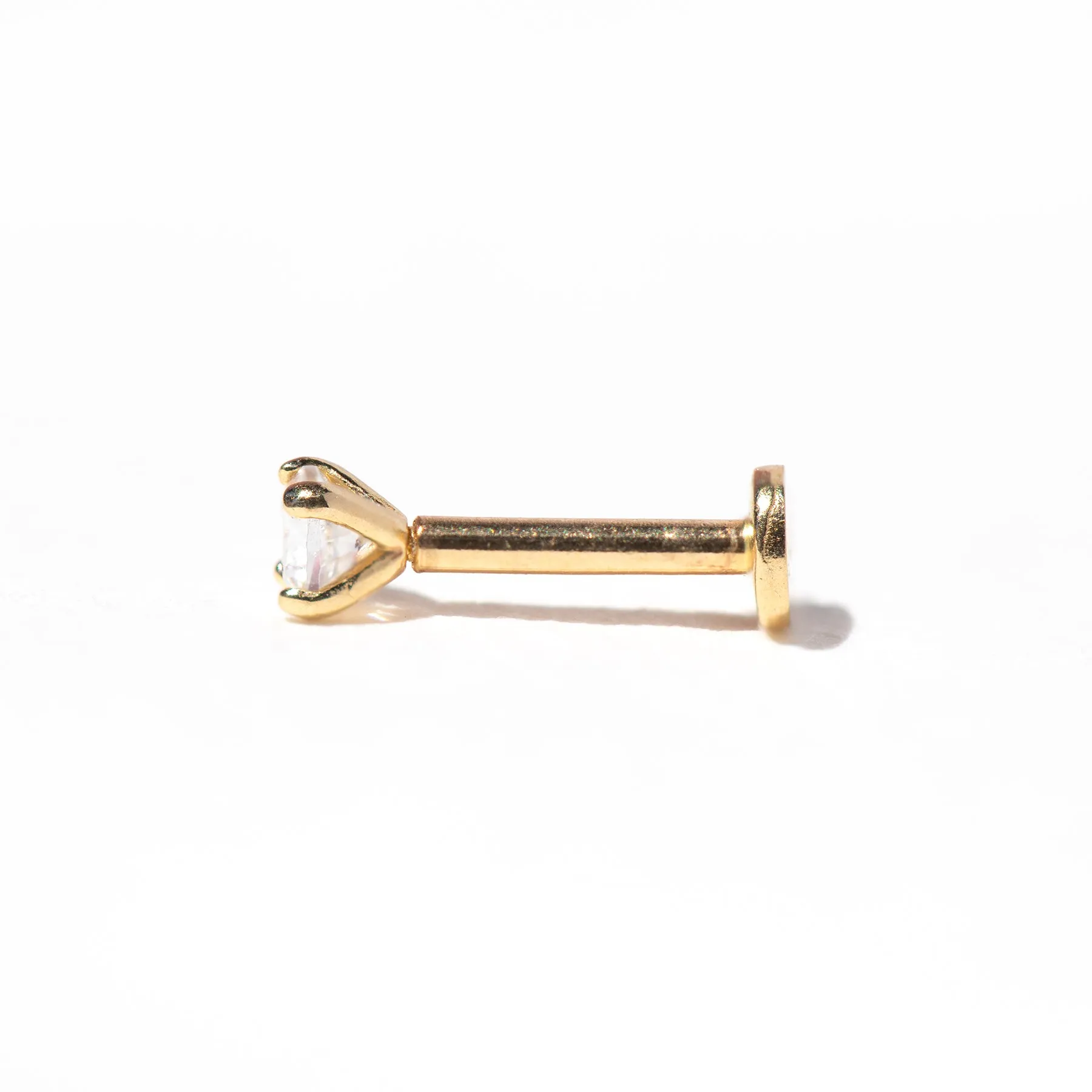 Fine Eternal Flat Back Stud