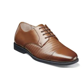 Florsheim Kid's Shoe Reveal II Cap Toe Ox Black or Cognac 16625