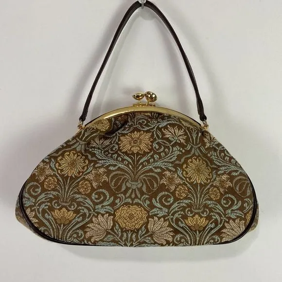 Glenda GeisTapestry Print w/ Kiss Lock Bag