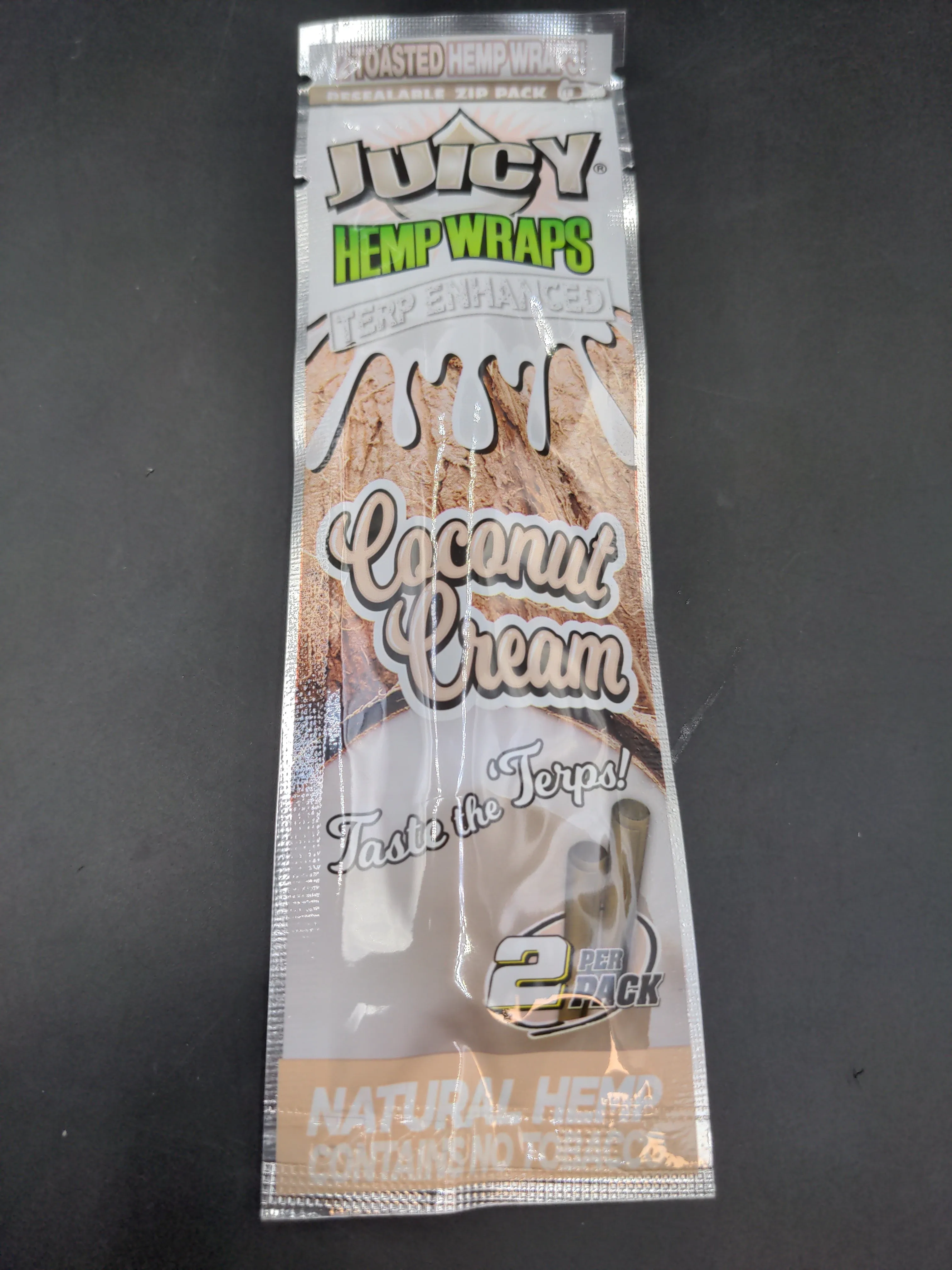 Juicy Terp Enhanced Hemp Wraps - 2pk