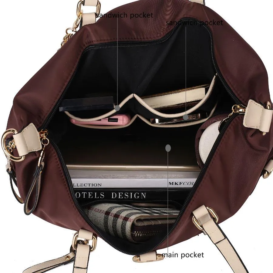 Layla Solid Tote   Backpack