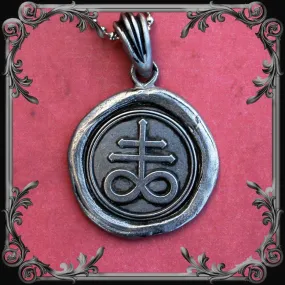 Leviathan Cross Seal Necklace