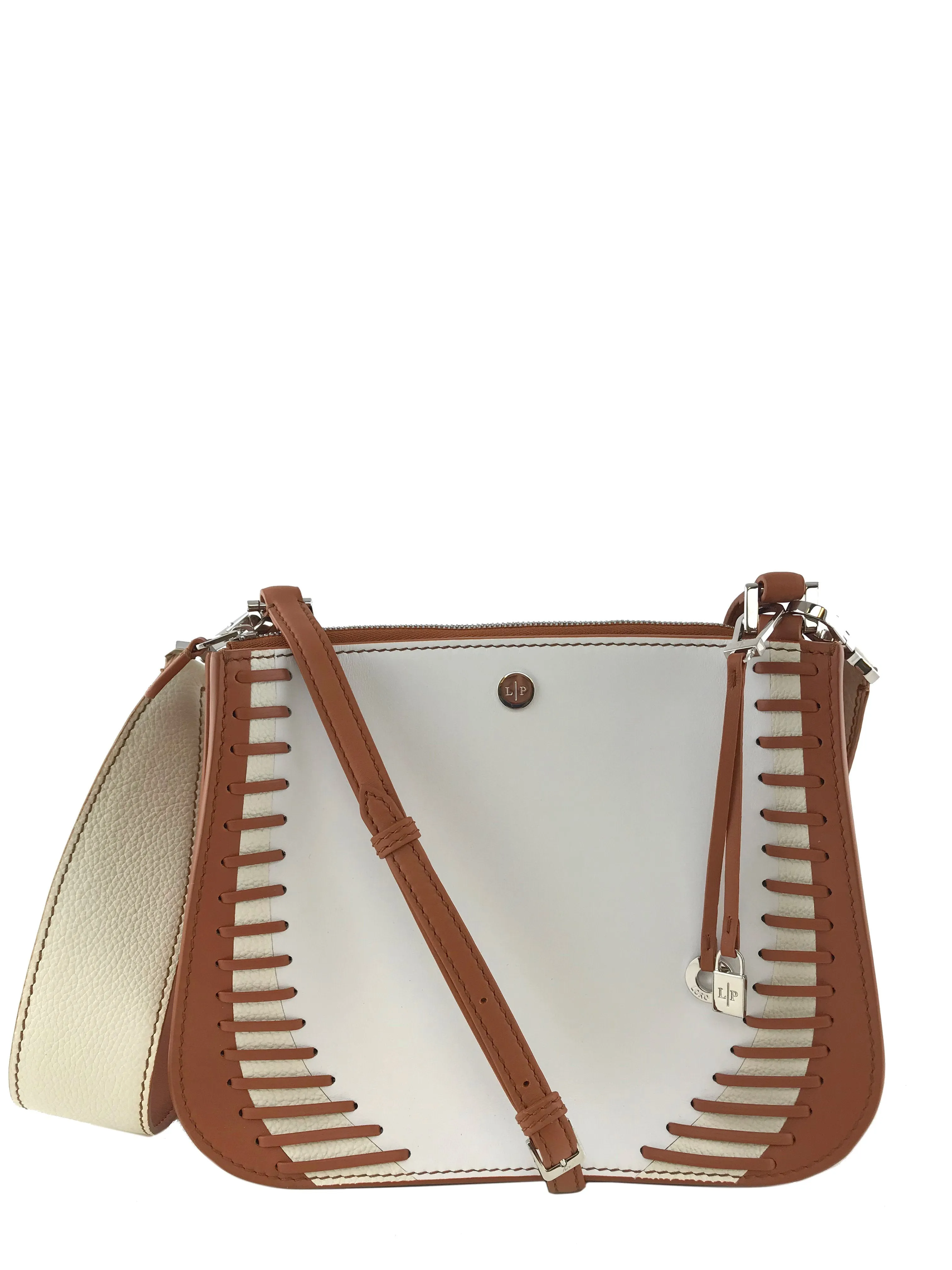 Loro Piana Milky Way Grande Woven Stripes Bag