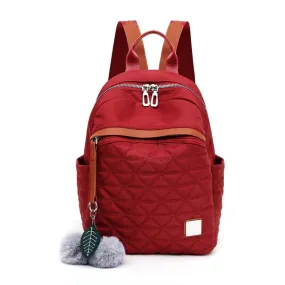 Luxury Designer Hairball Oxford School Bag and Backpack