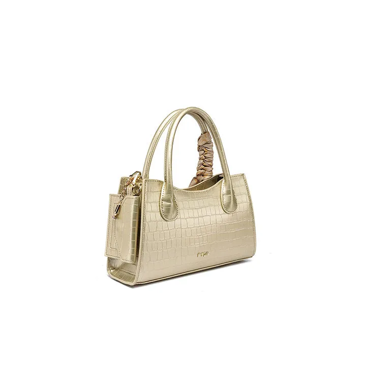 Metallic Textured Handbag BD 96