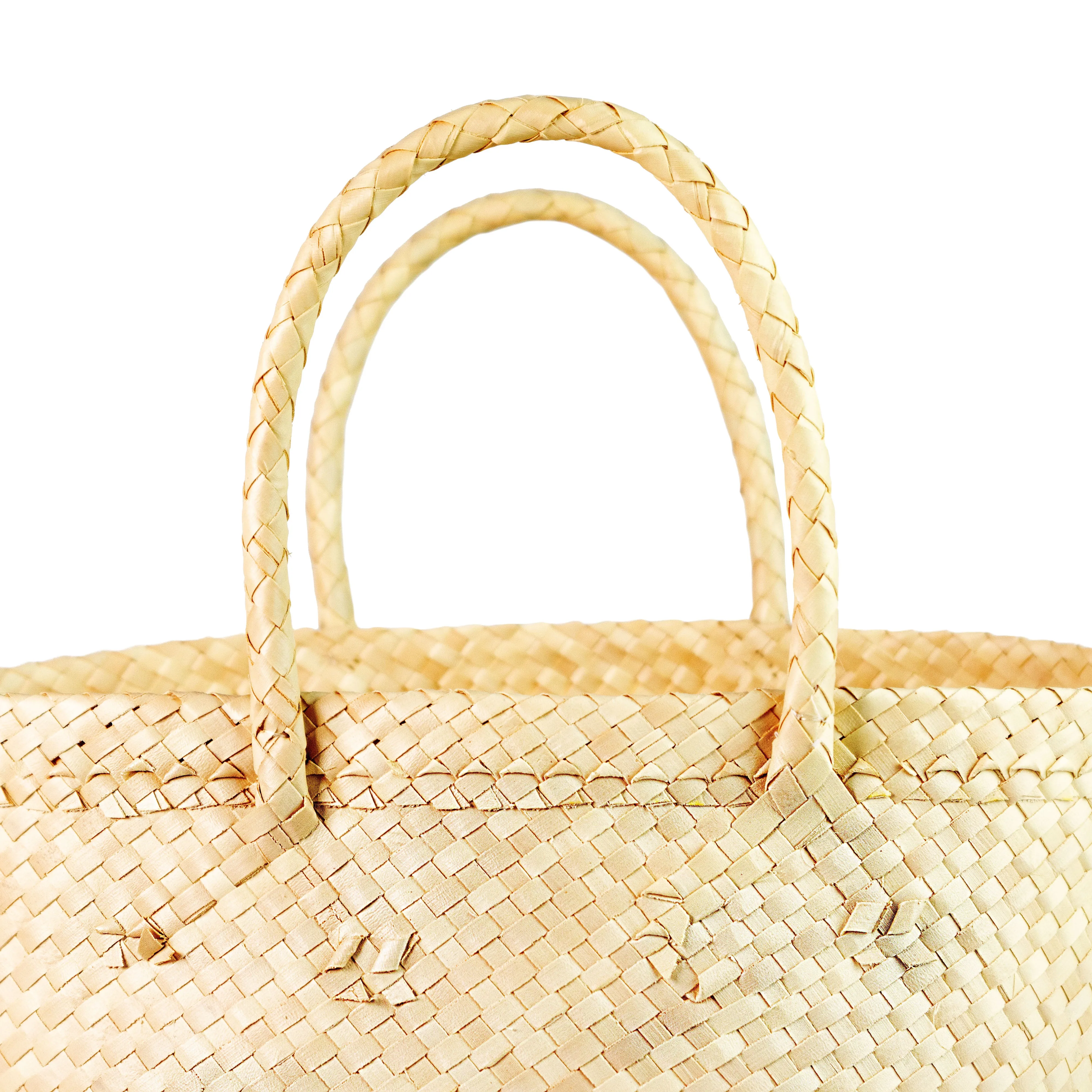 Mini French Market Tote-Natural