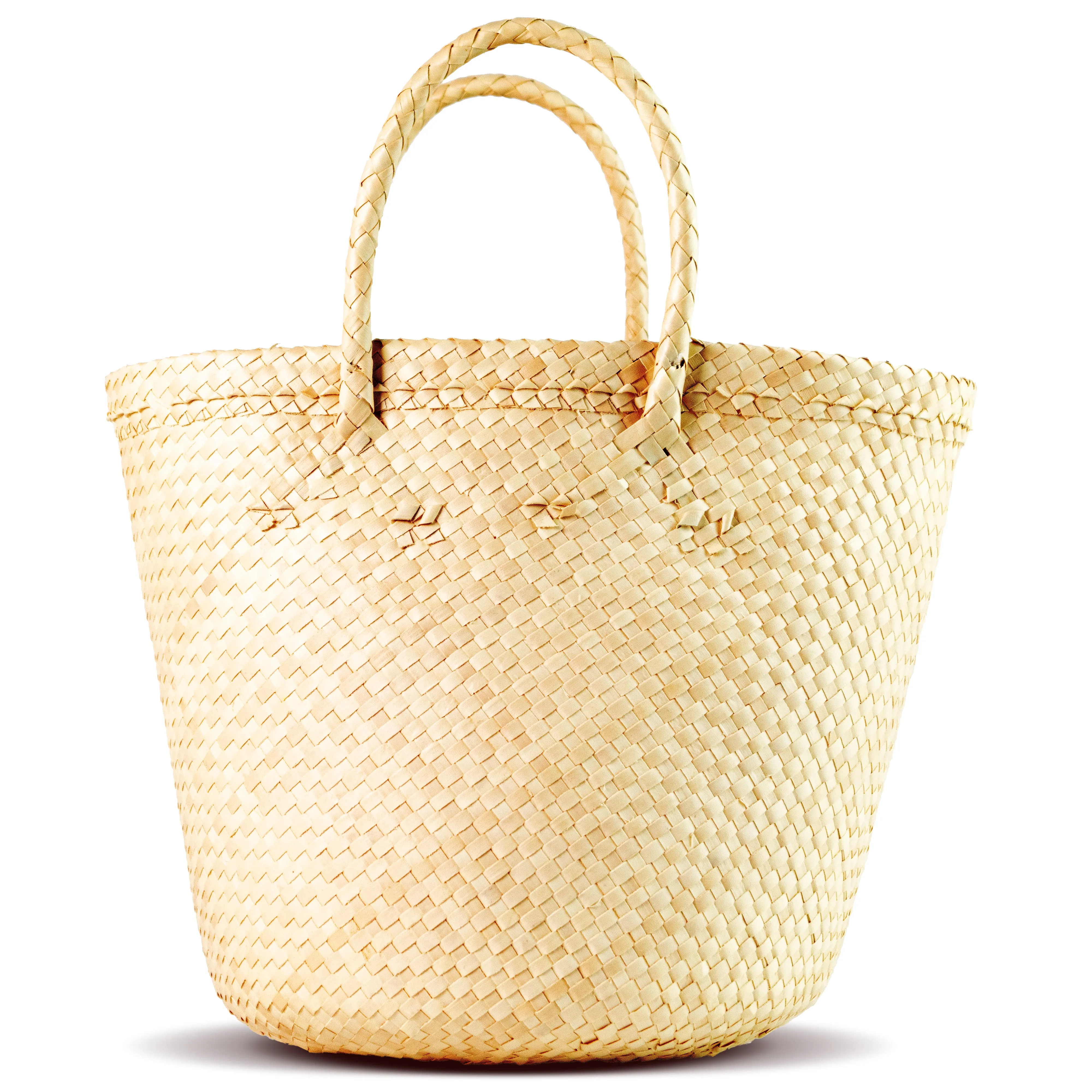 Mini French Market Tote-Natural