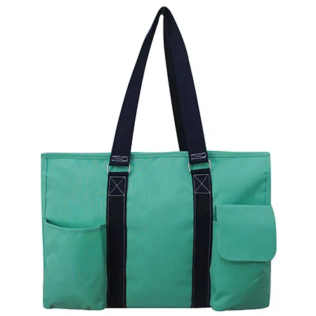 Mint Nurse Life NGIL Zippered Caddy Large Organizer Tote Bag