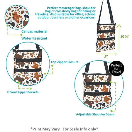 Mocha Cow NGIL Messenger Hipster Bag