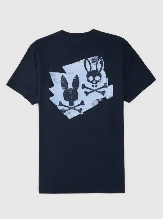 Psycho Bunny Kids Navy Dolton T-Shirt_ B0U326Z1PC-410