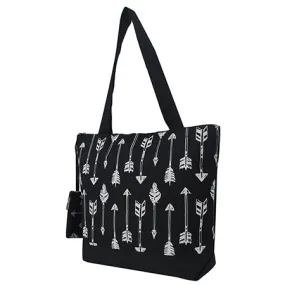 SALE ! Arrow Black NGIL Canvas Tote Bag