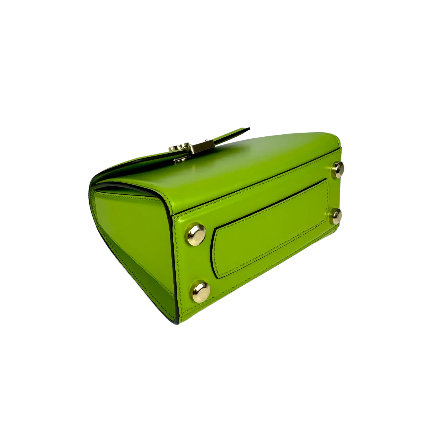 Salvatore Feragamo Iconic Top Handle S Green