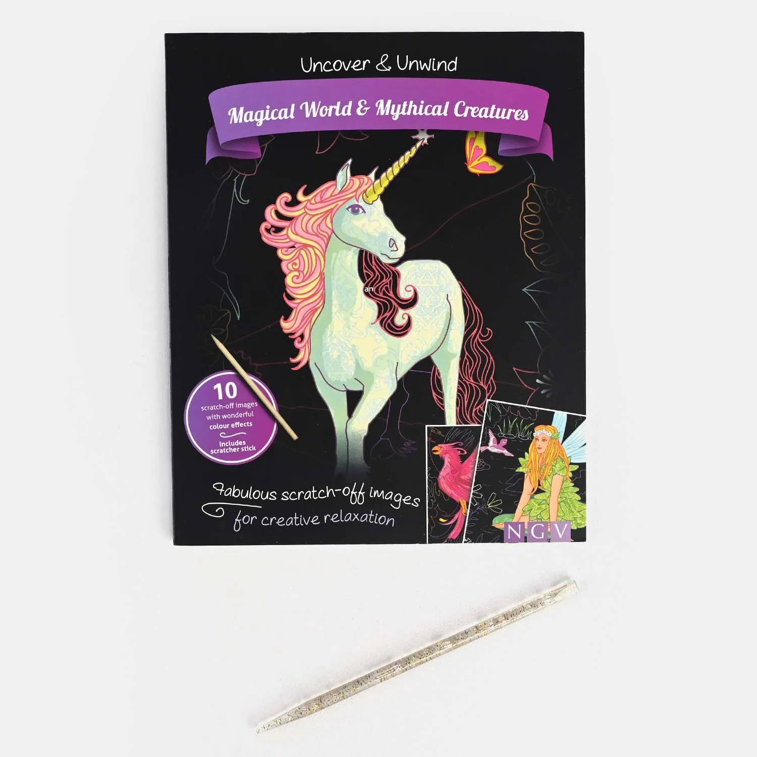 Scratch Art Book For Kids