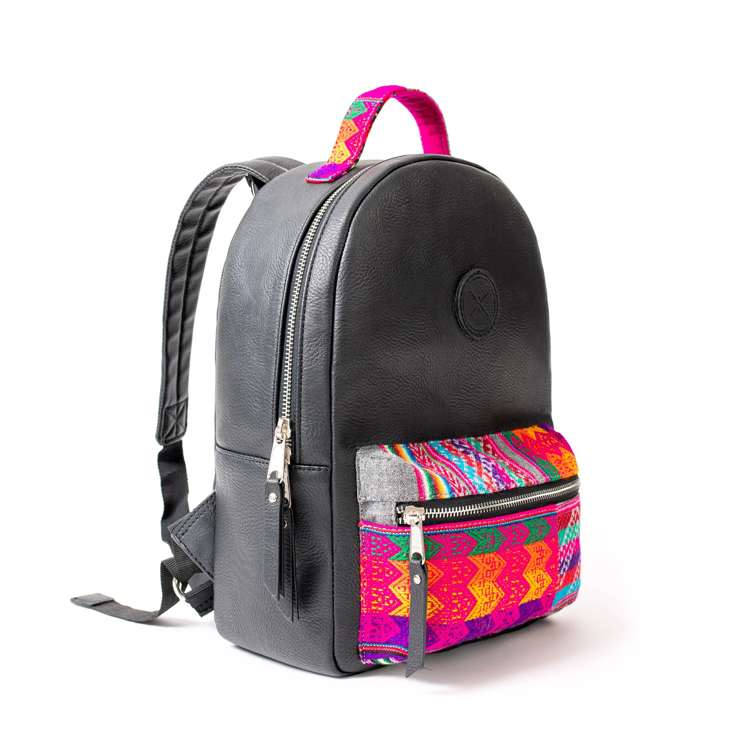 Slate Patchwork Backpack