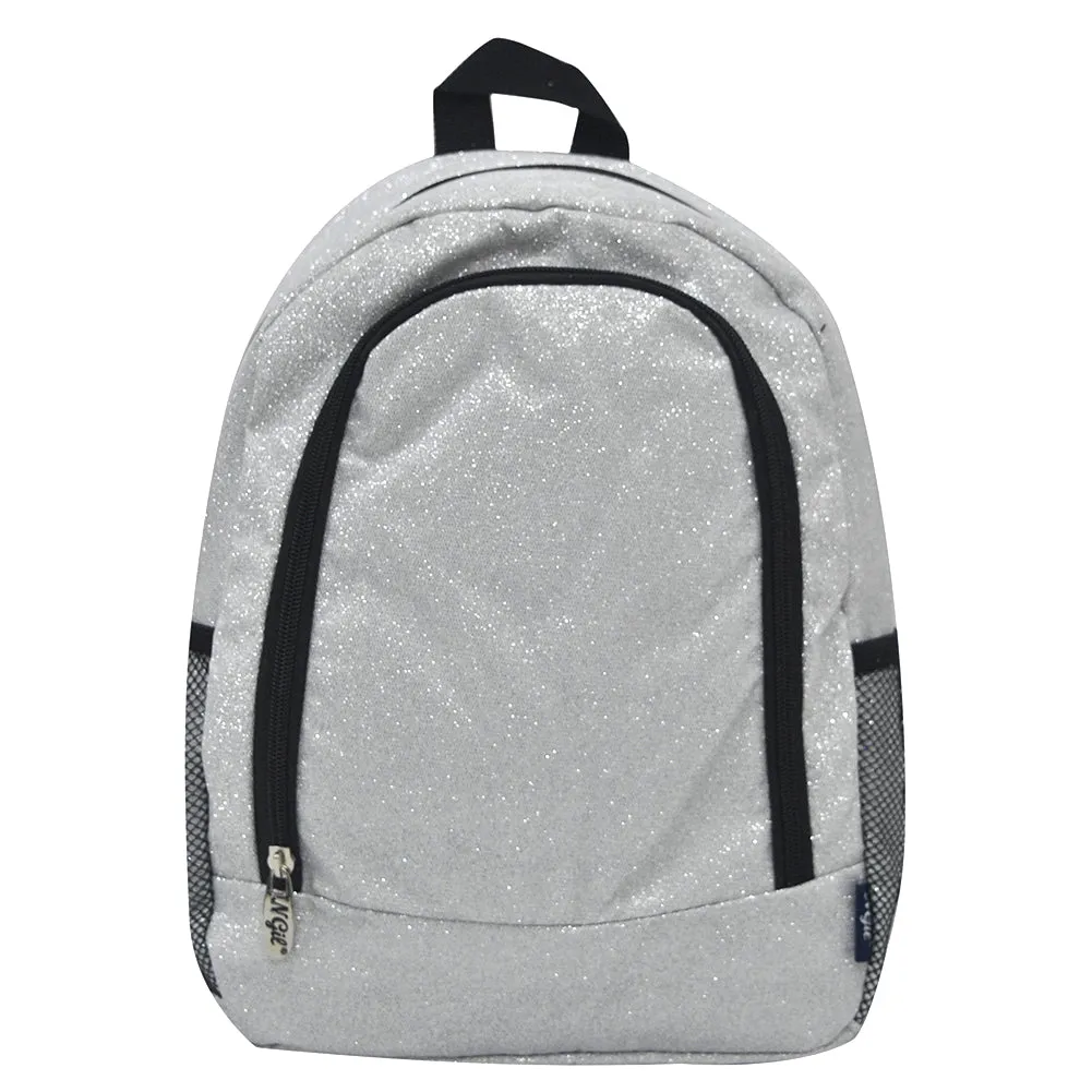 Sliver Glitter Medium Size NGIL Backpacks For Gymnastics and Cheer Competition