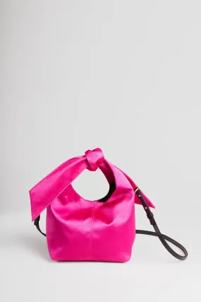 Small Satin Knot Handbag