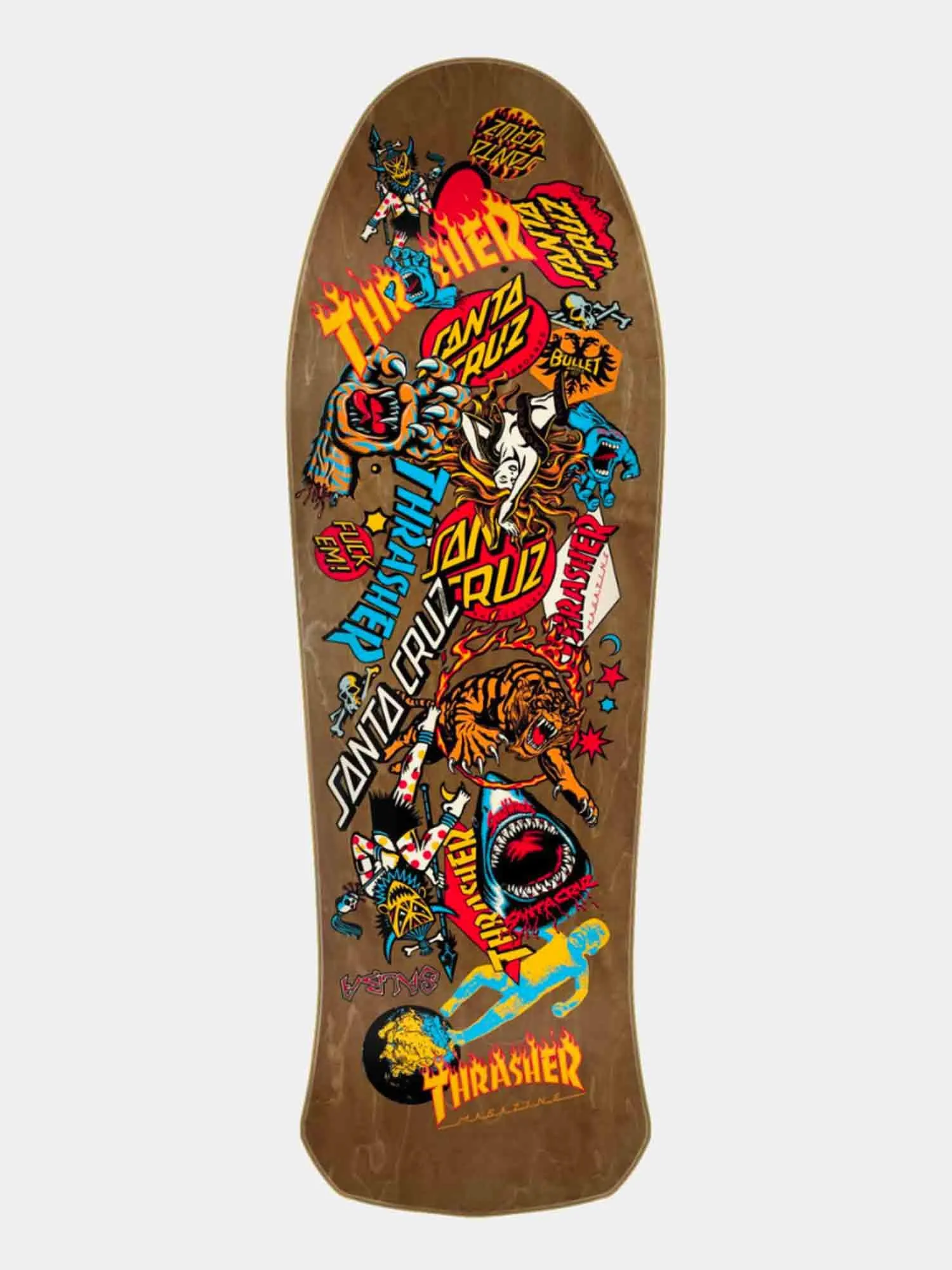 Thrasher x Santa Cruz - Salba Oops 10.4x32