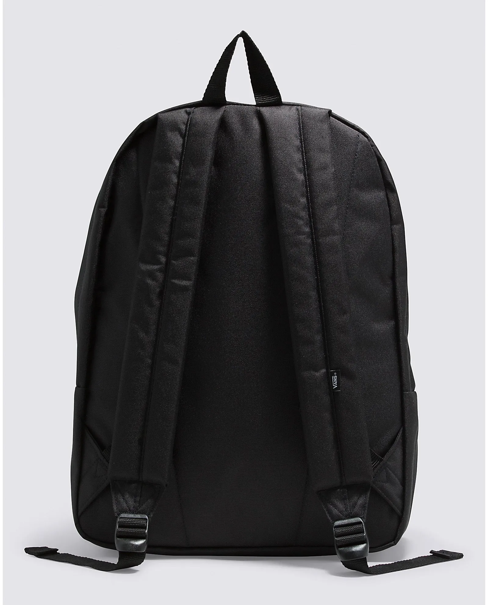 VANS WOMEN'S REALM SOLID BACKPACK (BLACK)