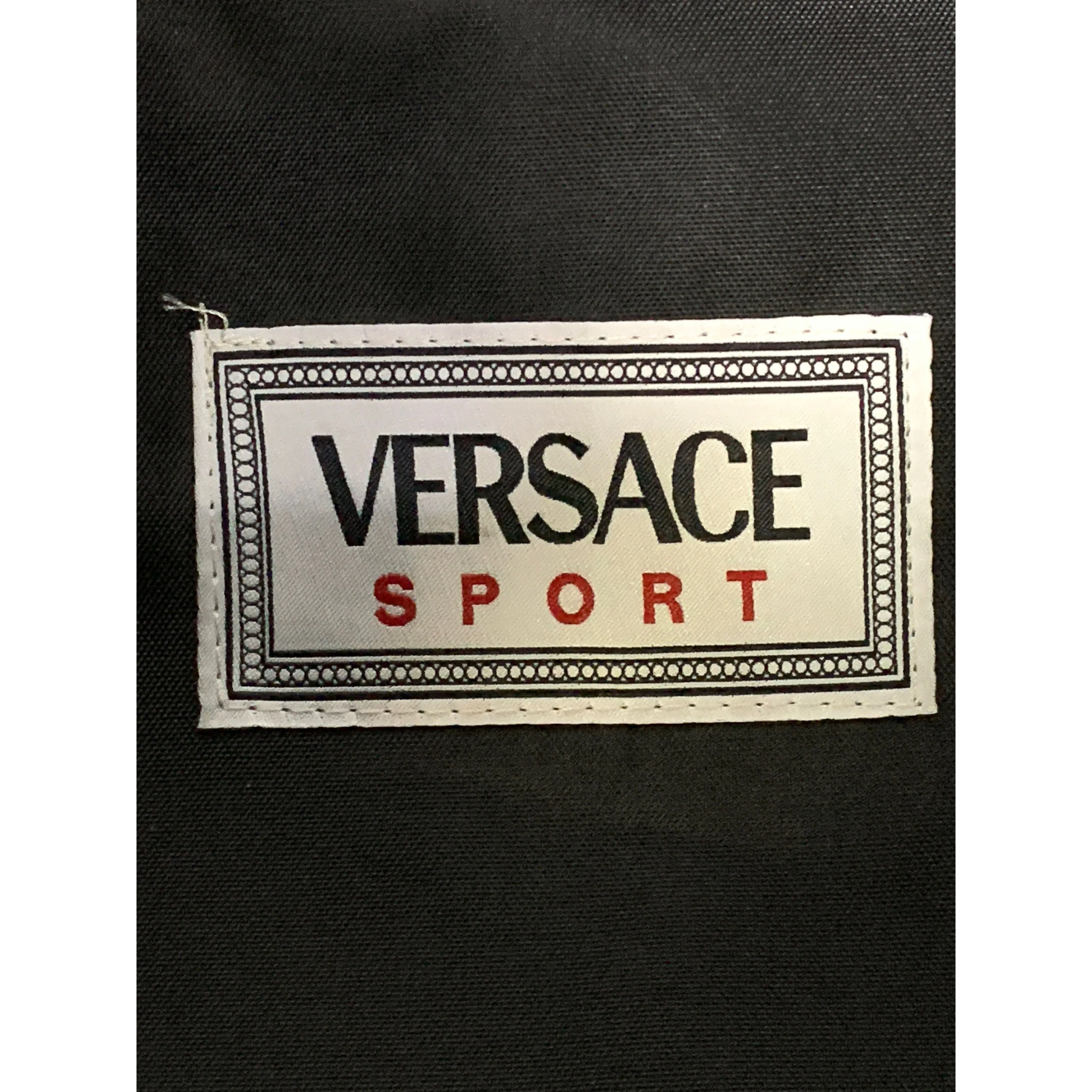 #VERSACE/Boston Bag/BLK/Polyester